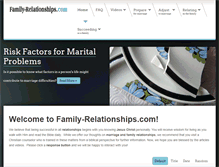 Tablet Screenshot of family-relationships.com